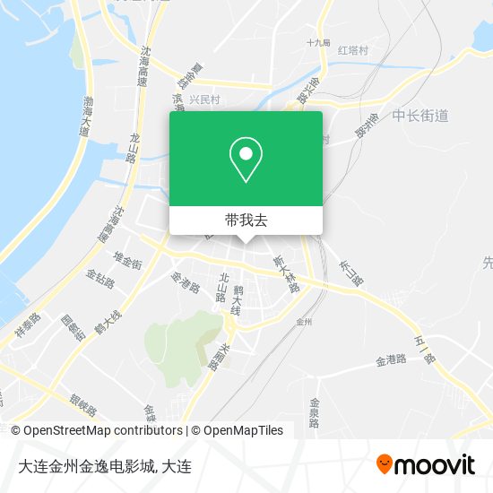 大连金州金逸电影城地图