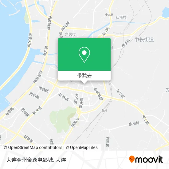大连金州金逸电影城地图