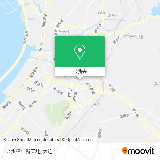 金州福佳新天地地图