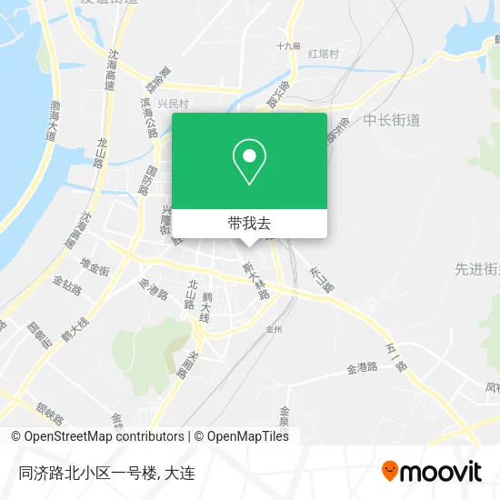 同济路北小区一号楼地图
