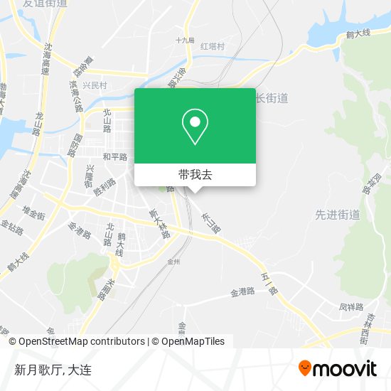 新月歌厅地图