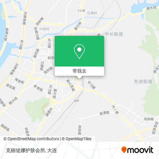 克丽缇娜护肤会所地图