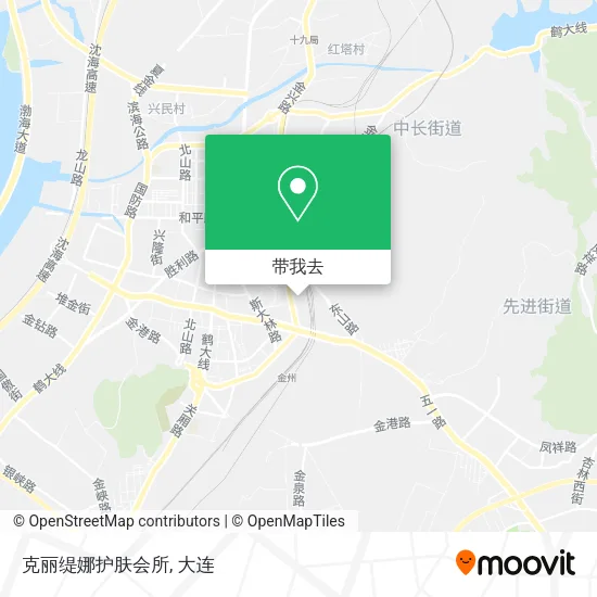 克丽缇娜护肤会所地图