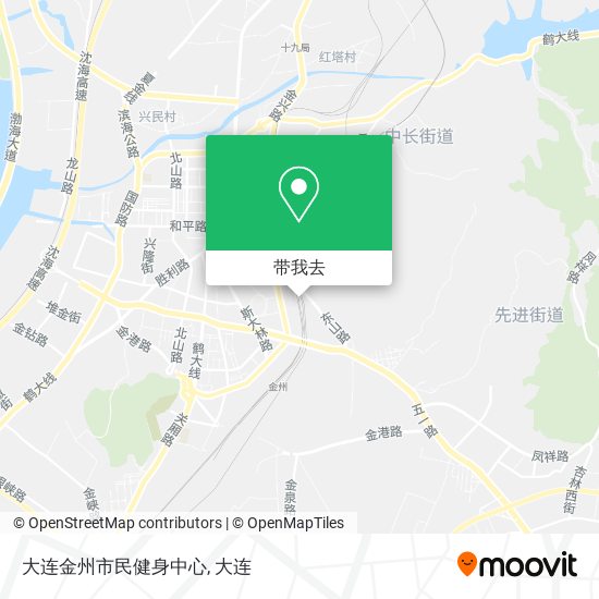 大连金州市民健身中心地图