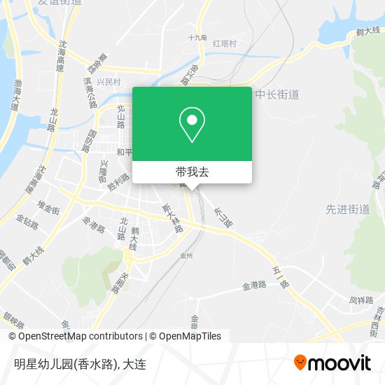 明星幼儿园(香水路)地图