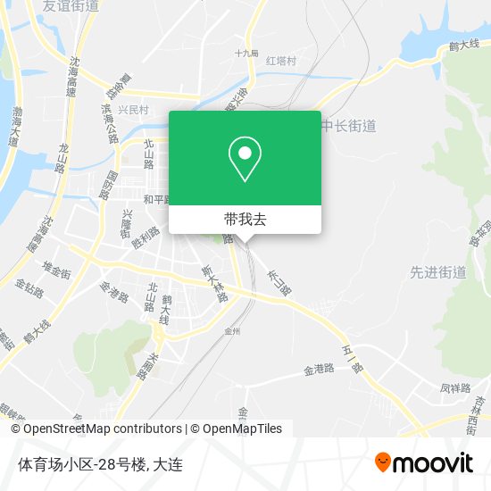 体育场小区-28号楼地图