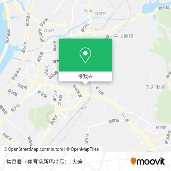 益昌凝（体育场新玛特店）地图