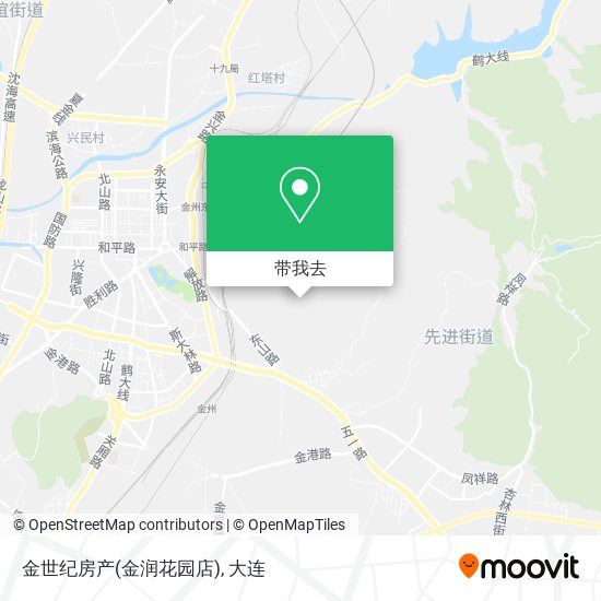 金世纪房产(金润花园店)地图