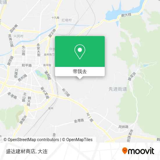 盛达建材商店地图