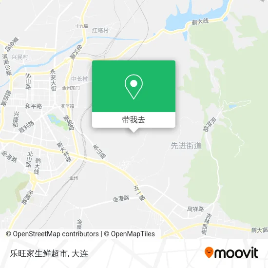 乐旺家生鲜超市地图