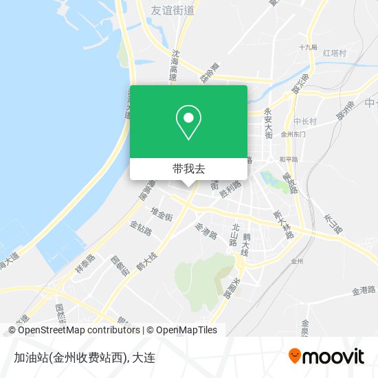 加油站(金州收费站西)地图