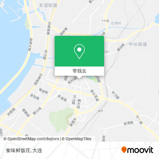 食味鲜饭庄地图