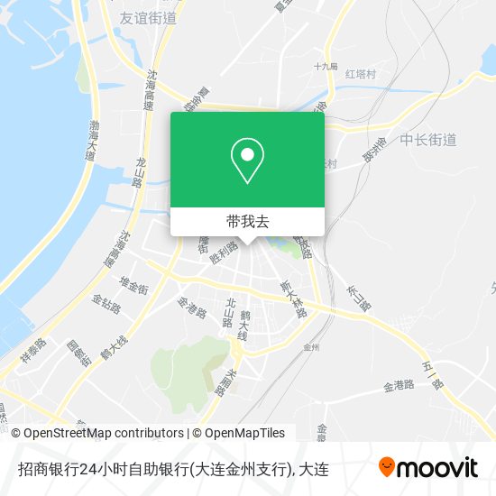 招商银行24小时自助银行(大连金州支行)地图