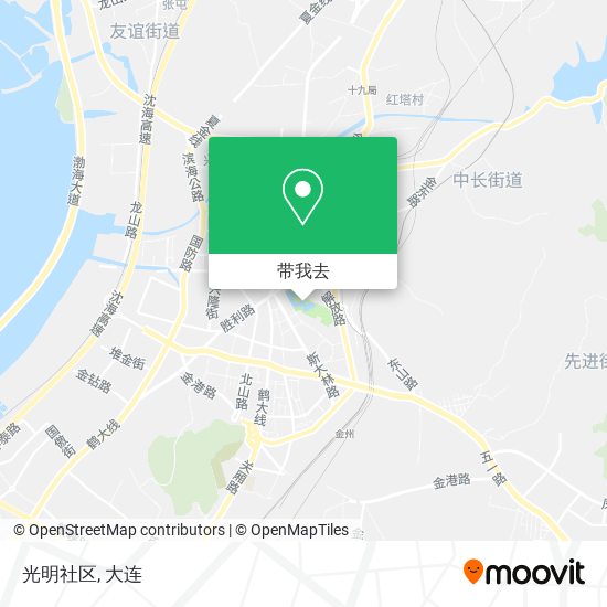 光明社区地图
