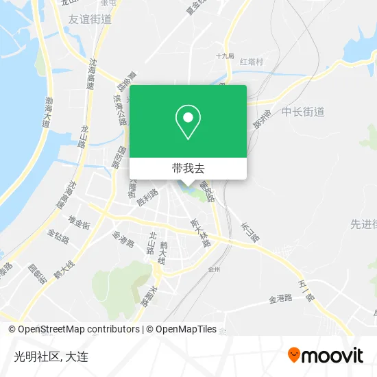 光明社区地图