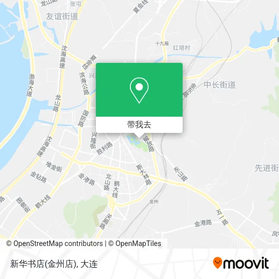 新华书店(金州店)地图