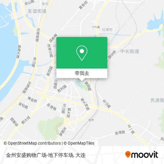 金州安盛购物广场-地下停车场地图