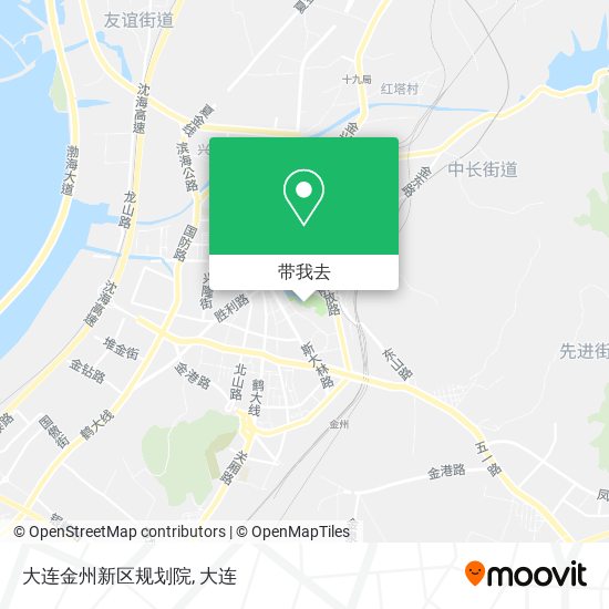 大连金州新区规划院地图