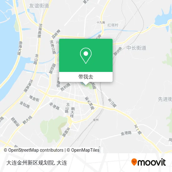 大连金州新区规划院地图