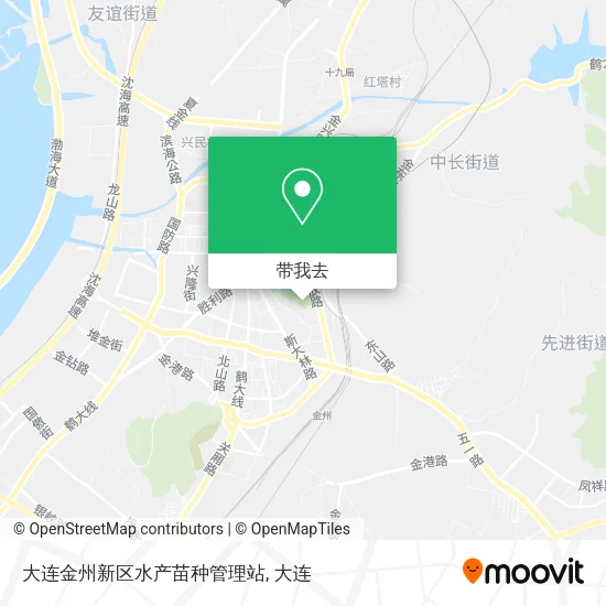 大连金州新区水产苗种管理站地图