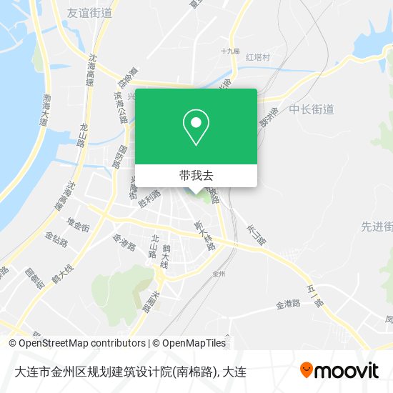 大连市金州区规划建筑设计院(南棉路)地图