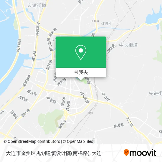 大连市金州区规划建筑设计院(南棉路)地图