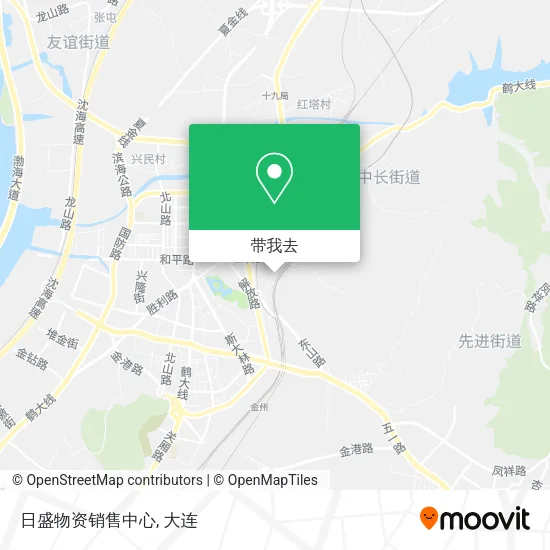 日盛物资销售中心地图