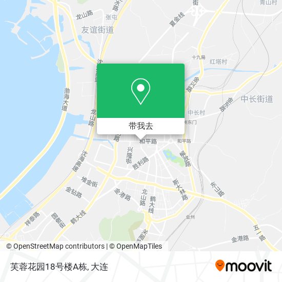 芙蓉花园18号楼A栋地图