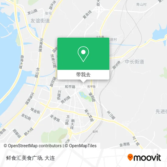 鲜食汇美食广场地图