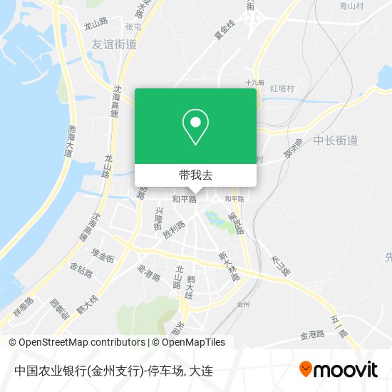 中国农业银行(金州支行)-停车场地图