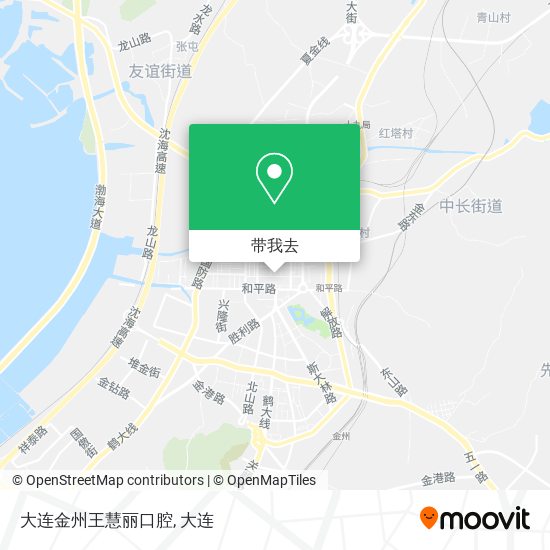 大连金州王慧丽口腔地图