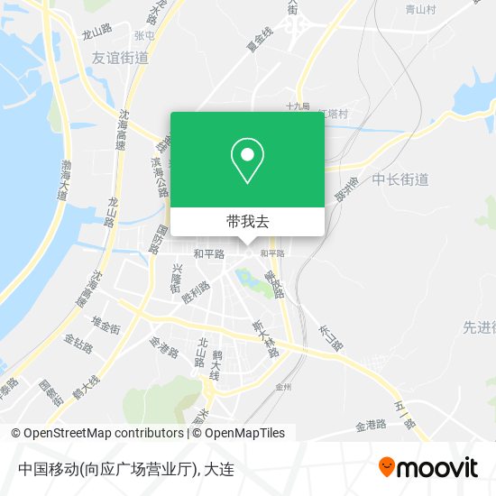 中国移动(向应广场营业厅)地图
