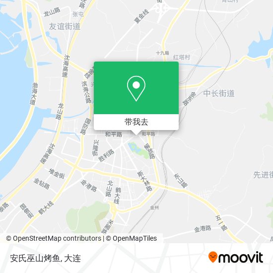 安氏巫山烤鱼地图