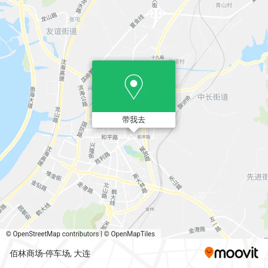 佰林商场-停车场地图