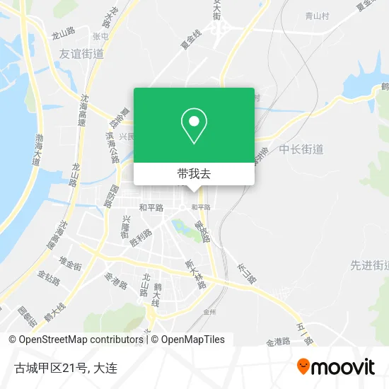 古城甲区21号地图