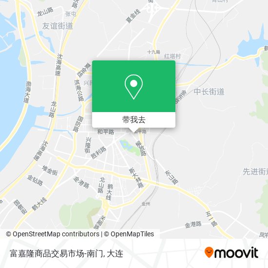 富嘉隆商品交易市场-南门地图