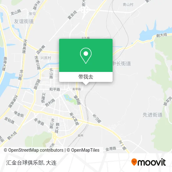汇金台球俱乐部地图