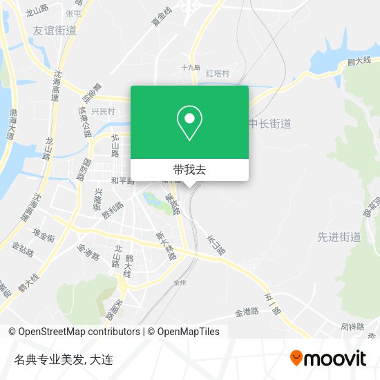 名典专业美发地图