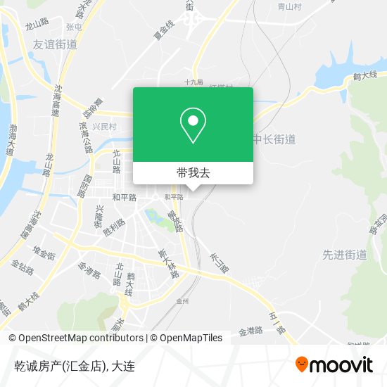 乾诚房产(汇金店)地图