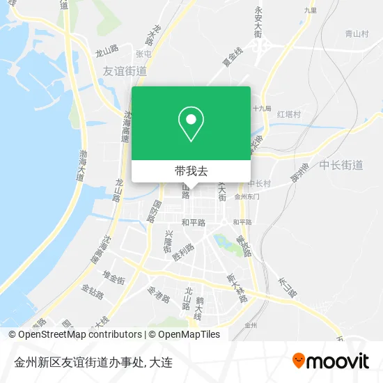 金州新区友谊街道办事处地图
