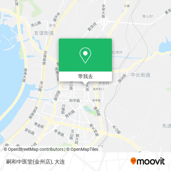 嗣和中医堂(金州店)地图