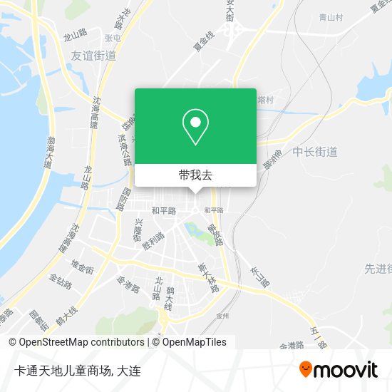 卡通天地儿童商场地图
