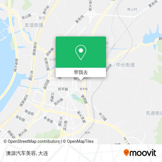 澳源汽车美容地图