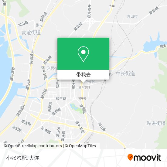 小张汽配地图