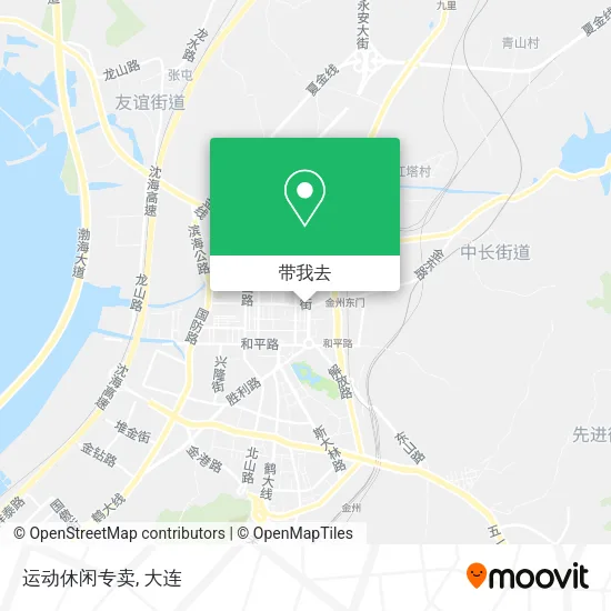 运动休闲专卖地图