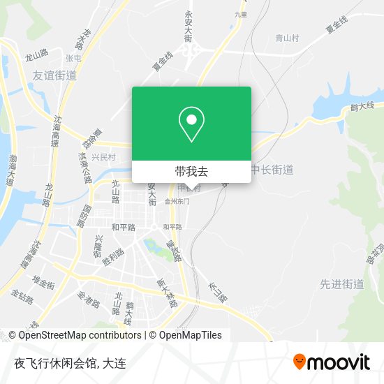 夜飞行休闲会馆地图