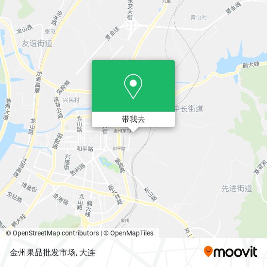 金州果品批发市场地图