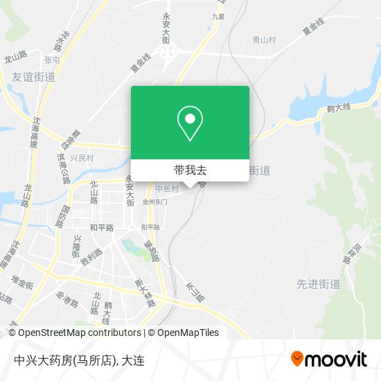 中兴大药房(马所店)地图
