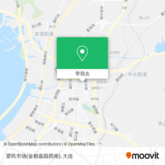 爱民市场(金都嘉园西南)地图