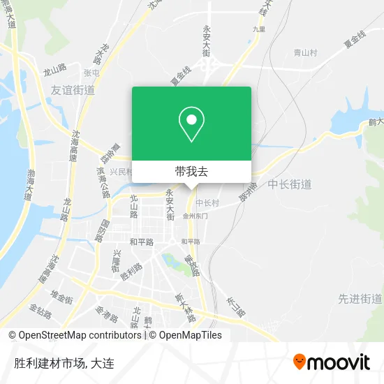 胜利建材市场地图